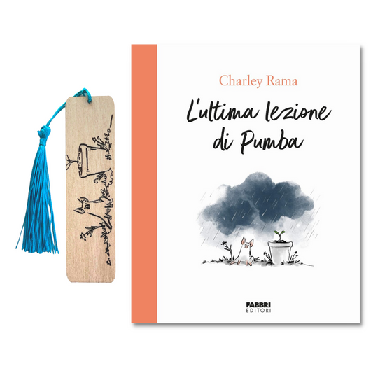 Bundle Libro AUTOGRAFATO- L'ultima lezione di Pumba e segnalibro Pumba