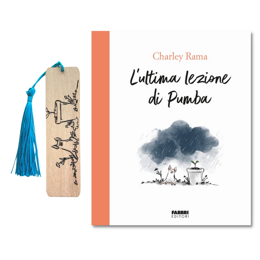 Bundle Libro - L'ultima lezione di Pumba e segnalibro Pumba AUTOGRAFATO